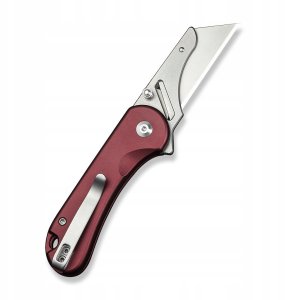 Nóż CIVIVI Elementum Utility Aluminium Burgund C23039B-5 3
