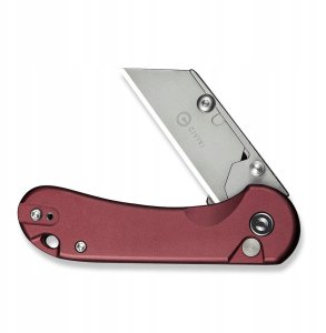 Nóż CIVIVI Elementum Utility Aluminium Burgund C23039B-5 4