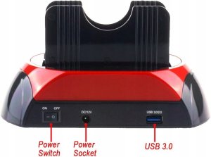 Stacja Dokująca Dysków SATA ATA IDE HDD SSD USB 3.0 10