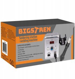 Stacja Lutownicza Lutownica Na Gorące Powietrze Bigstren 3