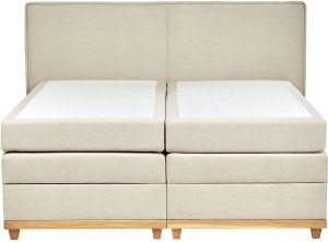 BelianiŁóżko kontynentalne DYNASTY 180 x 200 cm Beżowy 5