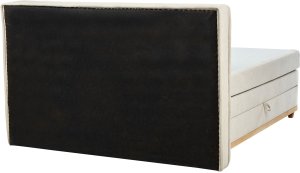 BelianiŁóżko kontynentalne DYNASTY 180 x 200 cm Beżowy 6