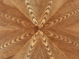 Stół do jadalni LORENZO Brązowy 120 cm Drewno 7