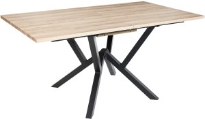 Stół do jadalni rozkładany ANSELL Jasnobrązowy 160/200 cm 90 cm 5