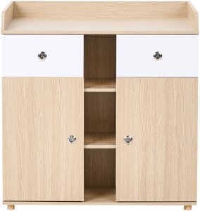Komoda z przewijakiem DELISLE Jasnobrązowy 6