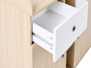 Komoda z przewijakiem DELISLE Jasnobrązowy 9