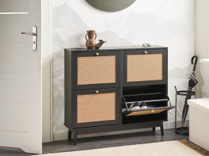 Szafka na buty ARMIDALE Czarny 4