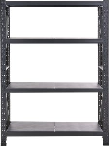 Regał magazynowy FIUGGI Metal 150 cm 60 cm Czarny 4