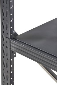 Regał magazynowy FIUGGI Metal 150 cm 60 cm Czarny 6