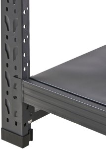 Regał magazynowy FIUGGI Metal 150 cm 60 cm Czarny 7