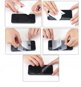 krainaGSM FOLIA OCHRONNA żelowa 3D do iPhone 16 Plus 3