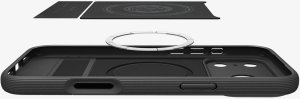 SPIGEN PARALLAX ”S” MAG MAGSAFE IPHONE 17 PRO MATTE BLACK 4