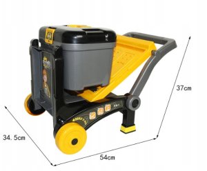 Zestaw narzÄdzi szaro-Å¼Ã³Åty stolik/wÃ³zek 6