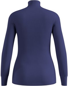 Bielizna termoaktywna z długim rękawem Odlo BL TOP turtle neck l/s ACTIVE WARM roz. S Niebieska 2