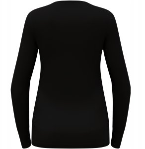 Koszulka damska Odlo BL TOP crew neck l/s MERINO 260 roz. M Czarna 2