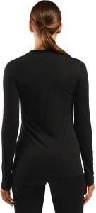 Koszulka damska ODLO Merino 160 BL Top Crew Neck l/s roz. M Czarna 2