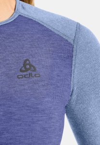 Bielizna termoaktywna - zestaw Odlo Set ACTIVE WARM Special Set roz. S Granatowa 2