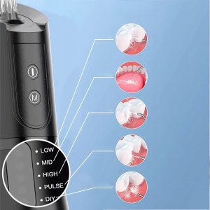 Irygator Przenośny Bezprzewodowy Dentystyczny do Zębów Jamy Ustnej 500 ml 12