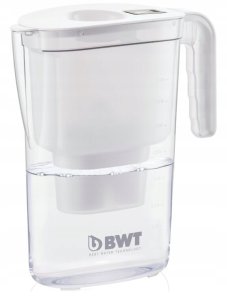 Dzbanek filtrujący BWT Dzbanek filtrujący wodę Vida 2.6 l Biały + 4 wkłady magnezowe 3