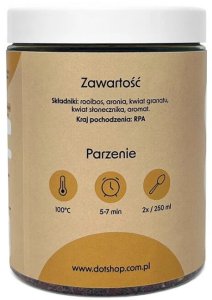 Cup&You Herbata rooibos dot. Rooibos Miód 100g 2