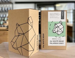 Kawa ziarnista The White Bear Brazylia Guaxupe A 1kg 3