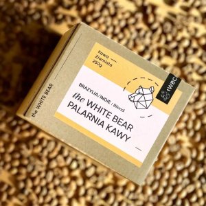 Kawa ziarnista Turtle Coffee Kawa ziarnista The White Bear Brazylia/Indie 250g 3