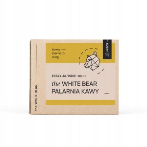 Kawa ziarnista Turtle Coffee Kawa ziarnista The White Bear Brazylia/Indie 250g 7