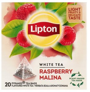 Lipton Herbata biała aromatyzowana Malina 20 torebek 5