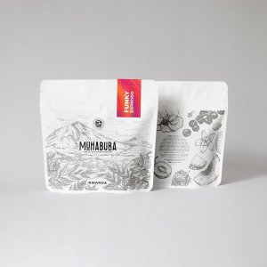 Kawa ziarnista Muhabura Kawa ziarnista RWANDA MUHABURA FUNKY ANAEROBIC ESPRESSO 400g 4