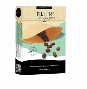 Finum Filtry do kawy No.4 Brązowe - 100szt. 2