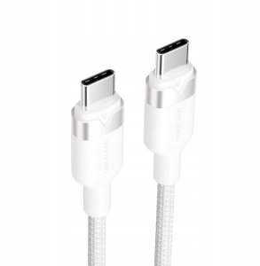 Kabel USB Vention USB-C - USB-C 1 m Biały (TRDWF) 3
