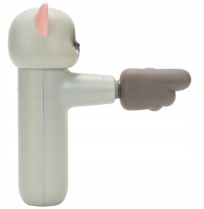 Masażer 4smarts Mini pistolet do masażu ACECOOL Cat jasnoszary 6