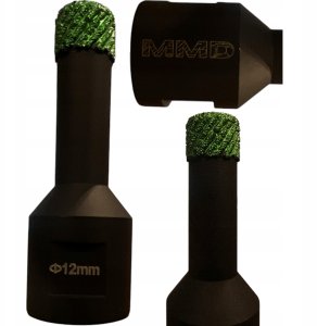 Otwornica diamentowa brazowana MMD 12 mm M14 do gresu ceramiki płytek 18