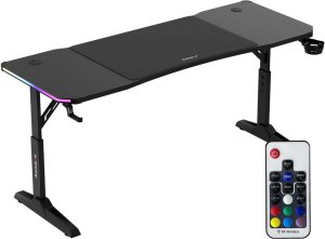 Biurko Huzaro Hero 4.6 RGB Black Czarne 160 cmx60 cm 10