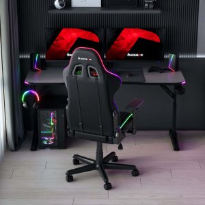 Biurko Huzaro Hero 4.6 RGB Black Czarne 160 cmx60 cm 23