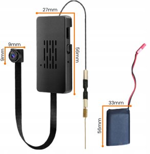 Kamera Orllo C2 Pro ukryta mini szpiegowska Wi-Fi 5