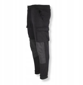 Spodnie dresowe czarne, rozm L, gramatura 300g/m2 7