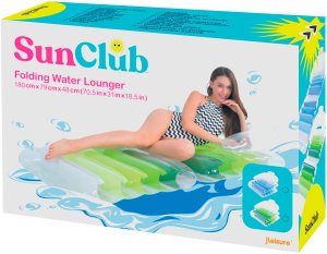 Dmuchany materac składany SUNCLUB niebieski 7