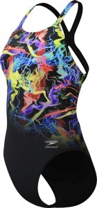 Damski Strój Kąpielowy Fl Placement Printed Powerback Af rozmiar 30 3