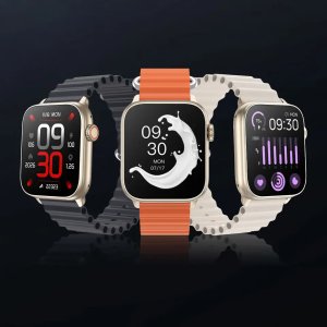 Zegarek damski SMARTWATCH Rubicon RNCF17 fiolet/beż 14