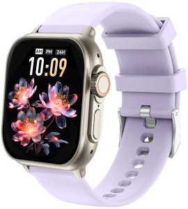 Zegarek damski SMARTWATCH Rubicon RNCF17 fiolet/beż 3