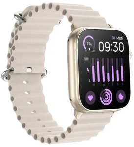 Zegarek damski SMARTWATCH Rubicon RNCF17 fiolet/beż 6