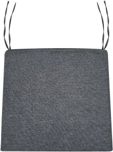 Zestaw 8 krzeseł ogrodowych z poduszkami TACENO Metal Szary 11