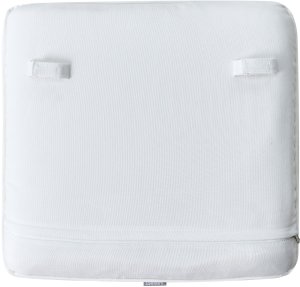 Zestaw 8 krzeseł ogrodowych z poduszkami ASCIANO Metal Zielony 11