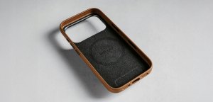 NOMAD Traditional Leather Case - skórzane etui do iPhone 17 Pro kompatybilne z MagSafe (english tan-c) 11