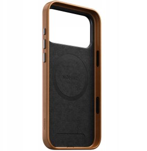 NOMAD Traditional Leather Case - skórzane etui do iPhone 17 Pro kompatybilne z MagSafe (english tan-c) 4