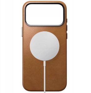 NOMAD Traditional Leather Case - skórzane etui do iPhone 17 Pro kompatybilne z MagSafe (english tan-c) 5