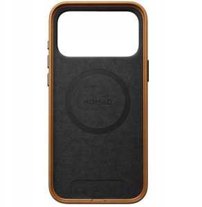 NOMAD Traditional Leather Case - skórzane etui do iPhone 17 Pro kompatybilne z MagSafe (english tan-c) 6