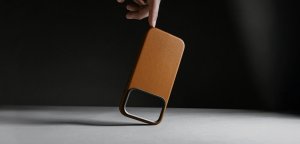 NOMAD Traditional Leather Case - skórzane etui do iPhone 17 Pro kompatybilne z MagSafe (english tan-c) 10