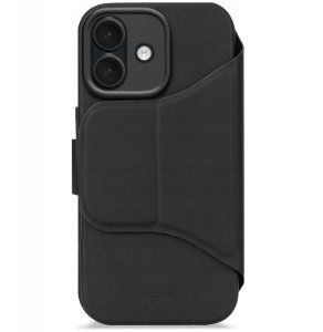 Decoded Textured Silicone Detachable Wallet - obudowa ochronna do iPhone 17 kompatybilna z MagSafe (phantom black) 4